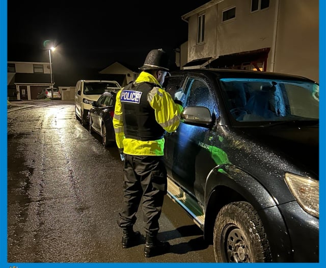 Warning to motorists to deter thieves 