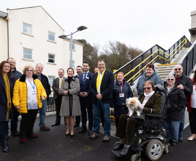 New footbridge with lifts boosts station accessibility