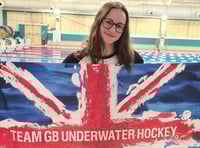 Hold your breath. Lily-Mae is making waves under water