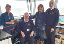 Coffee stop for coast path fundraiser 