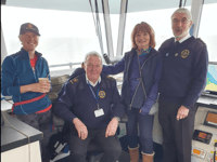 Coffee stop for coast path fundraiser 
