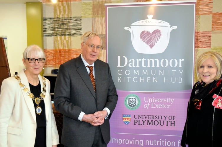 Prince Richard pays visit to community kitchen in Bovey Tracey
