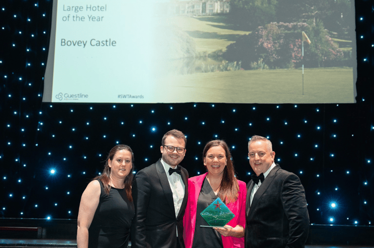 Bovey hotel takes crown for hotel of the year at regional awards 