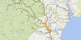 Flood alert issued for River Teign area