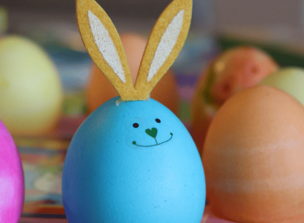 Easter egg stock image 