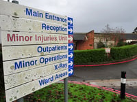 Minor injuries unit closed for rest of the week
