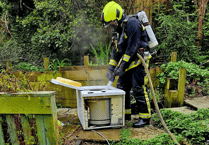Firefighters brought in to tackle tumble dryer fire