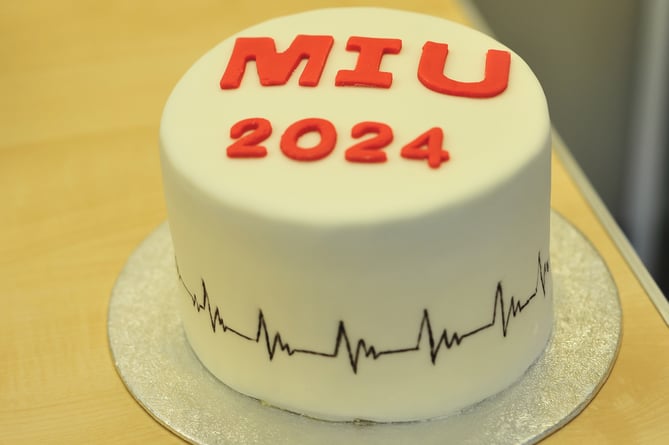 Official re-opening of the MIU at Dawlish Hospital. 