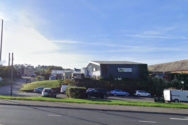 Site of proposed electricity sub station at Matford 