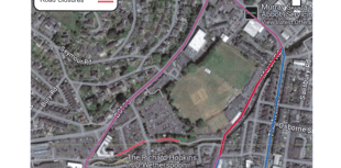 Night-time road closure for cycle route improvements 