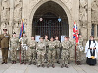 Stover Cadets' cathedral trip to remember Capt. Walford