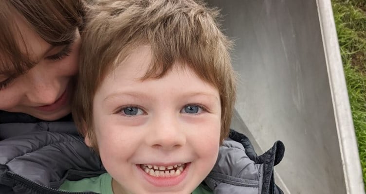 Elliott Jackson who has died, aged seven