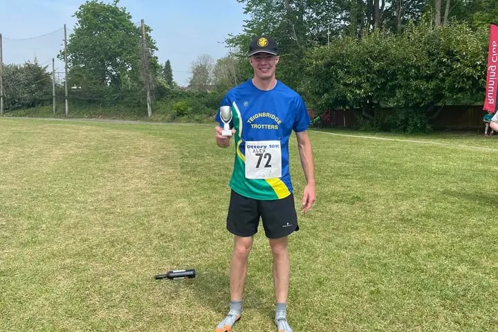 Alex Sparks of the Teignbridge Trotters