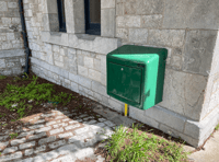 Gas box installed to theatre without permission 
