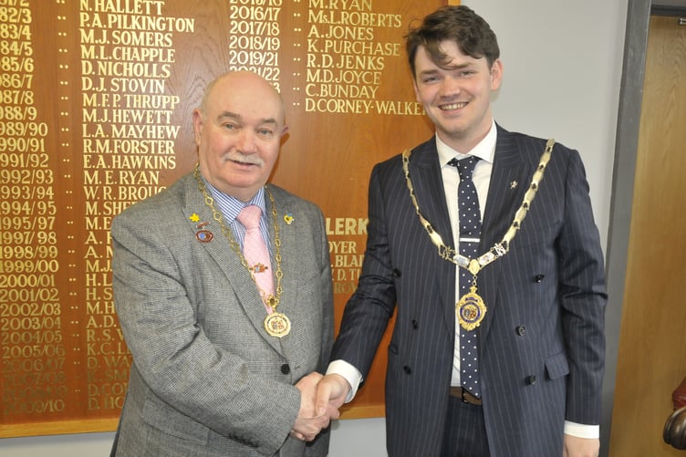 Cllr Colin Parker will serve as deputy mayor of Newton Abbot for the 2024/25 term of office.