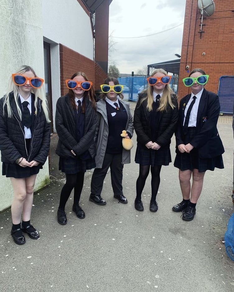 Mental health ambassadors at Teign School