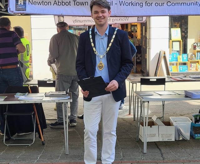 Youngest town Mayor meets the public 