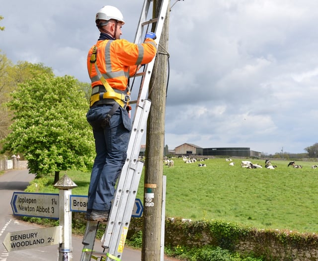 Broadband upgrade announced to Teignbridge village 