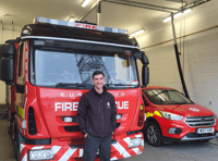 Command beckons for firefighter Taylor after passing training course