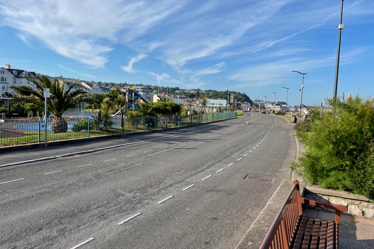 Upper Den Carriageway Teignmouth