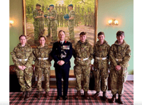 Cadets pay visit to Royal Marine training centre 