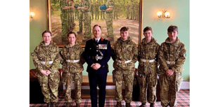 Cadets pay visit to Royal Marine training centre 