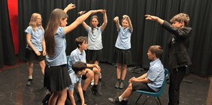 Story-telling techniques focus of students' MED Theatre workshop 