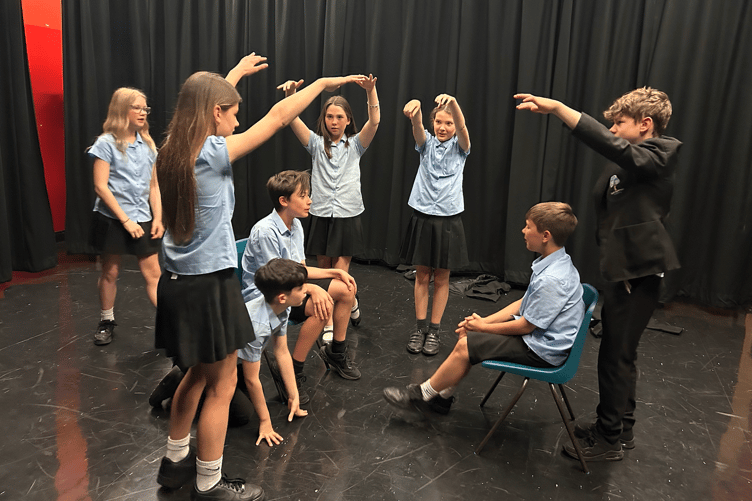 MED Theatre Workshop at South Dartmoor Community College