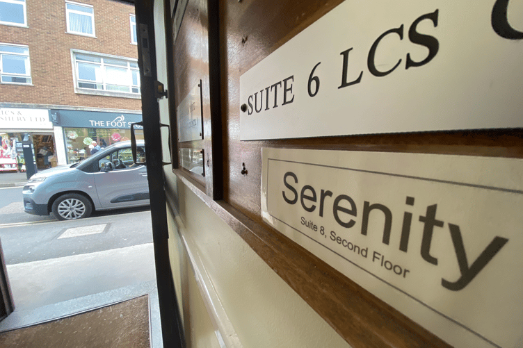 Serenity has moved to Suite 8, Bridge House