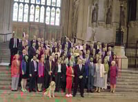Newton Abbot's new MP arrives in Parliament 
