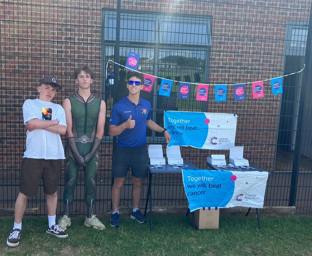 Students in Race For Life 