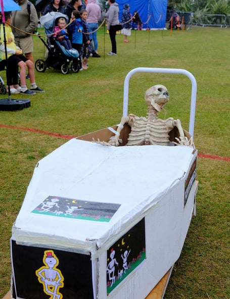 One of the teams taking part in the Dawlish Celebrates Carnival event. Photo Dawlish Celebrates Carnival