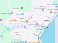 Beach affected by sewage pollution 