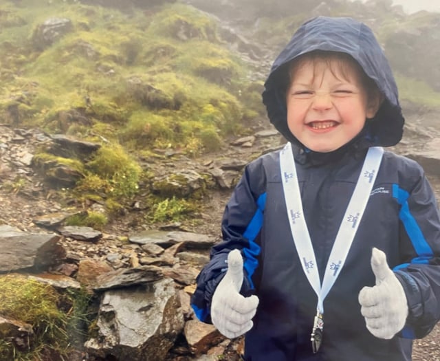 Bobby braves mountain charity trek 