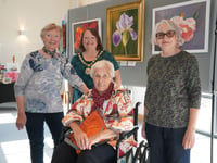 Trio of artists show their talents