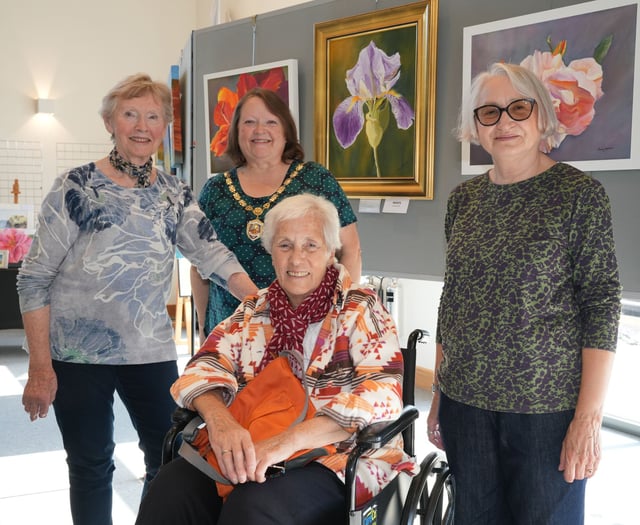 Trio of artists show their talents