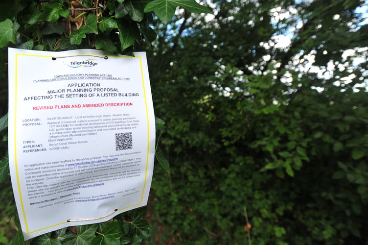 NA 3 development land near Wolborough, newton Abbot