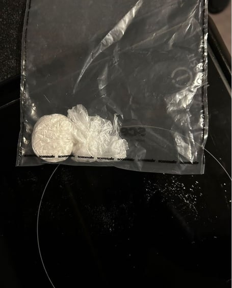 Drugs seized in Dawlish. Photo Devon and Cornwall Police