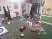 Appeal for information after intruders target scout hut