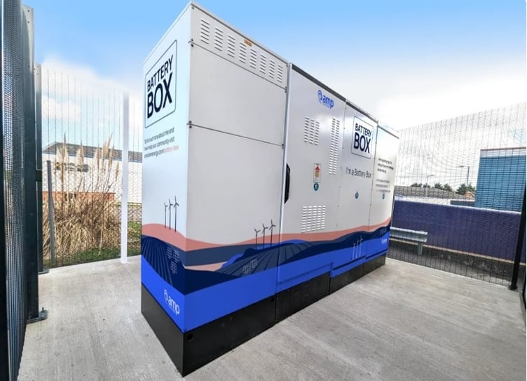 A battery box has been given permission to be situated on a roadside in Kingskerswell.