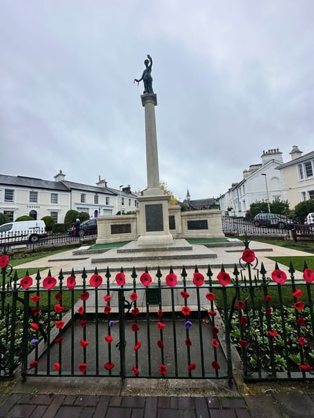 Preparations are underway for Newton Abbot's Remembrance Day event