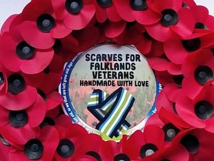 ‘Scarves for Falklands Veterans’ this remembrance
