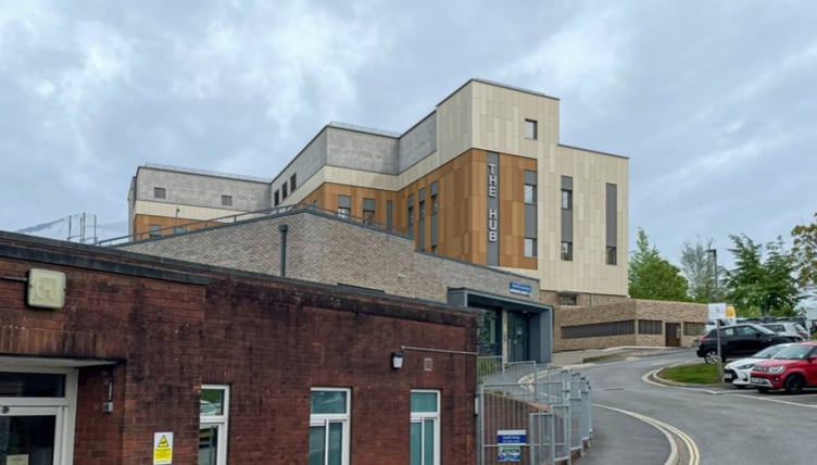 Torbay Hospital proposed new hub. Photo Torbay Council