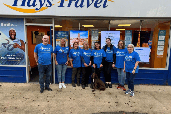 Travel agents from Newton Abbot's Hays Travel recently walked the Templer Way to raise money for Mind Devon