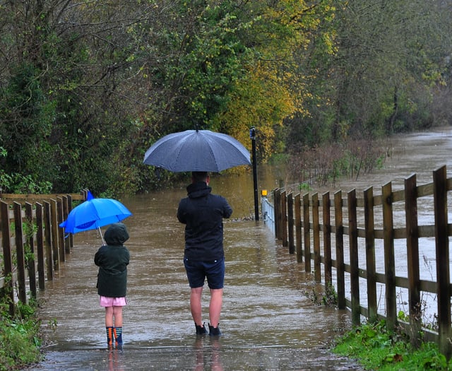Heavy rain may cause disruption and flooding, says Met Office