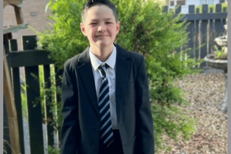 Leo started at secondary school in September