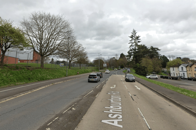 The boy was taken to Torbay Hospital after being hit by the bus