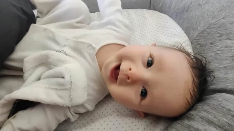 Lenonidas Ramsden who died aged four months. Photo GoFundMe