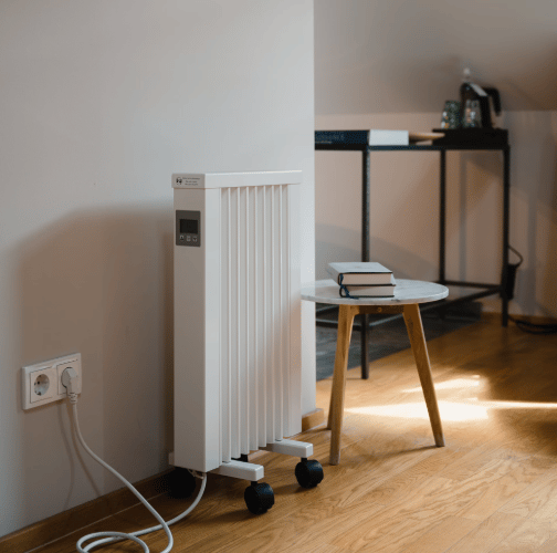 Heater stock image 