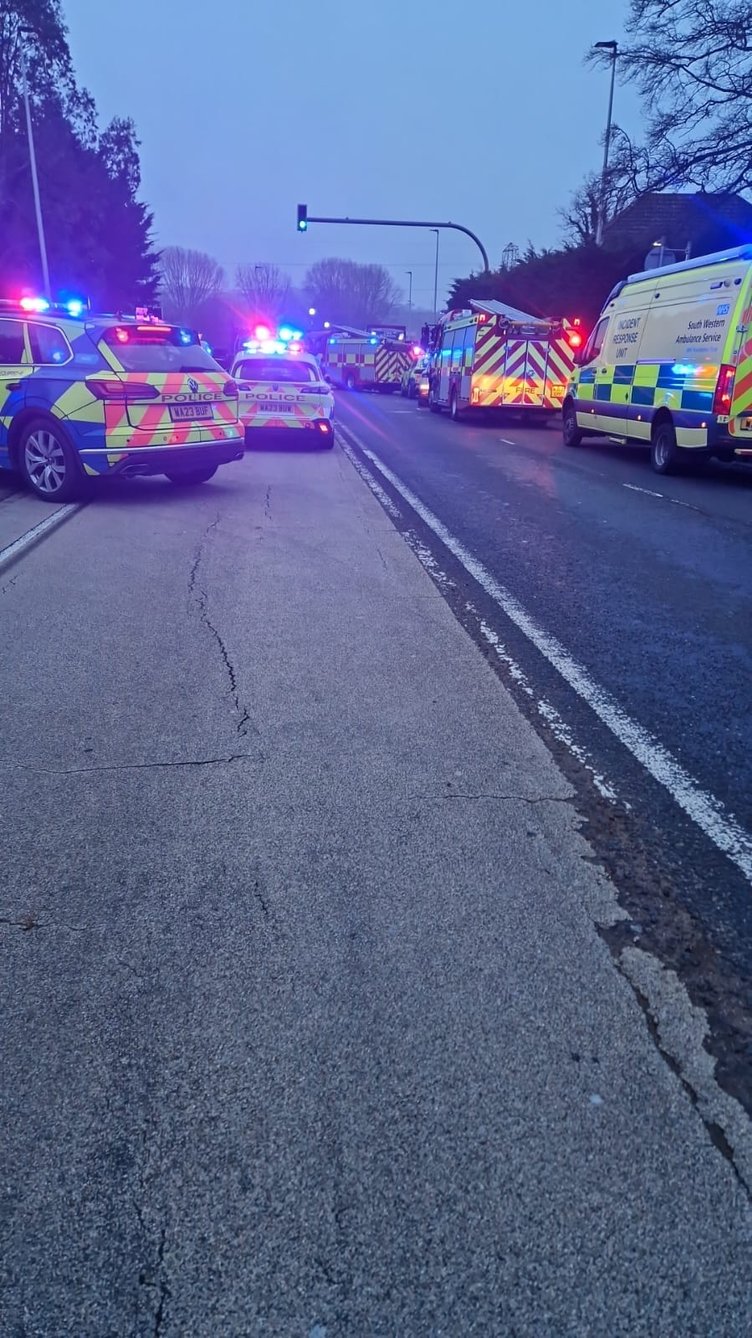 Scene of the accident. Photo Rebecca Witcomb